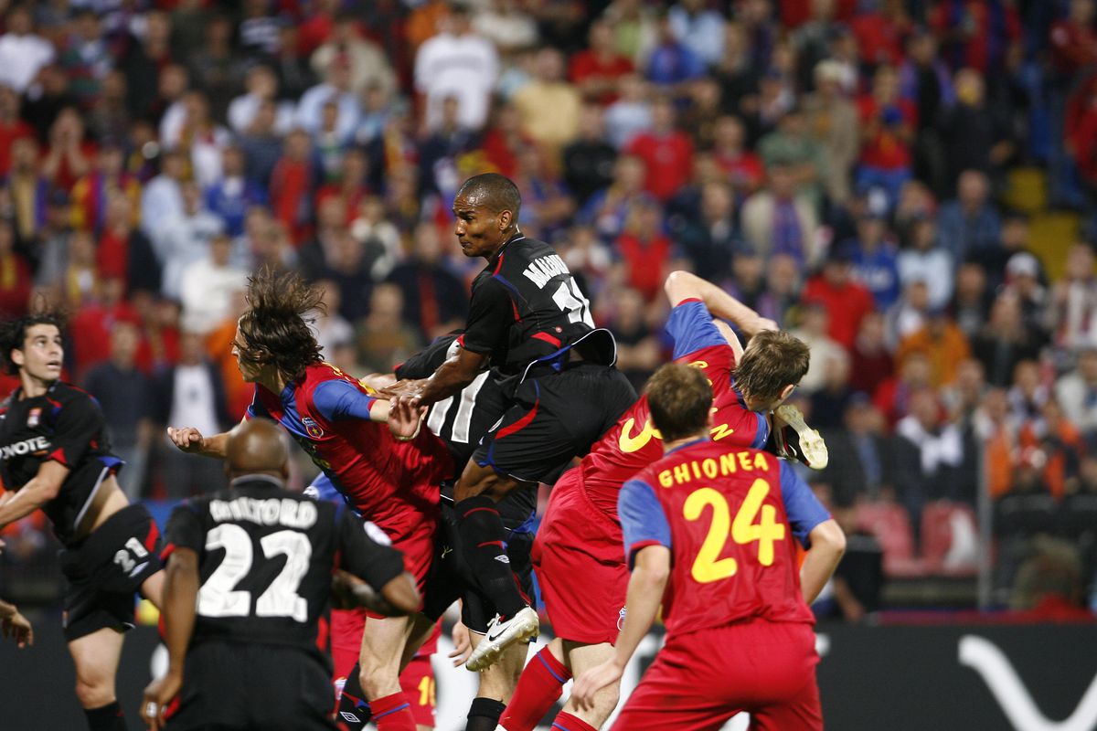 Imagini de arhivă de la duelurile dintre FCSB și Lyon