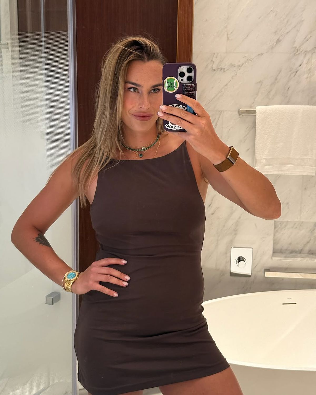 Aryna Sabalenka s-a dat în spectacol cu David Beckham și Antonella Roccuzzo » Imaginile surprinse la Fort Lauderdale