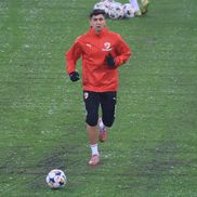 Imagini de la încălzire înainte de Rapid - Dinamo, 21.02.2026 // FOTO: Ionuț Iordache (GSP.ro)