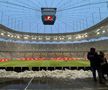 Arena Națională, cu două ore înainte de Rapid - Dinamo, etapa 28 + lojile celor două echipe