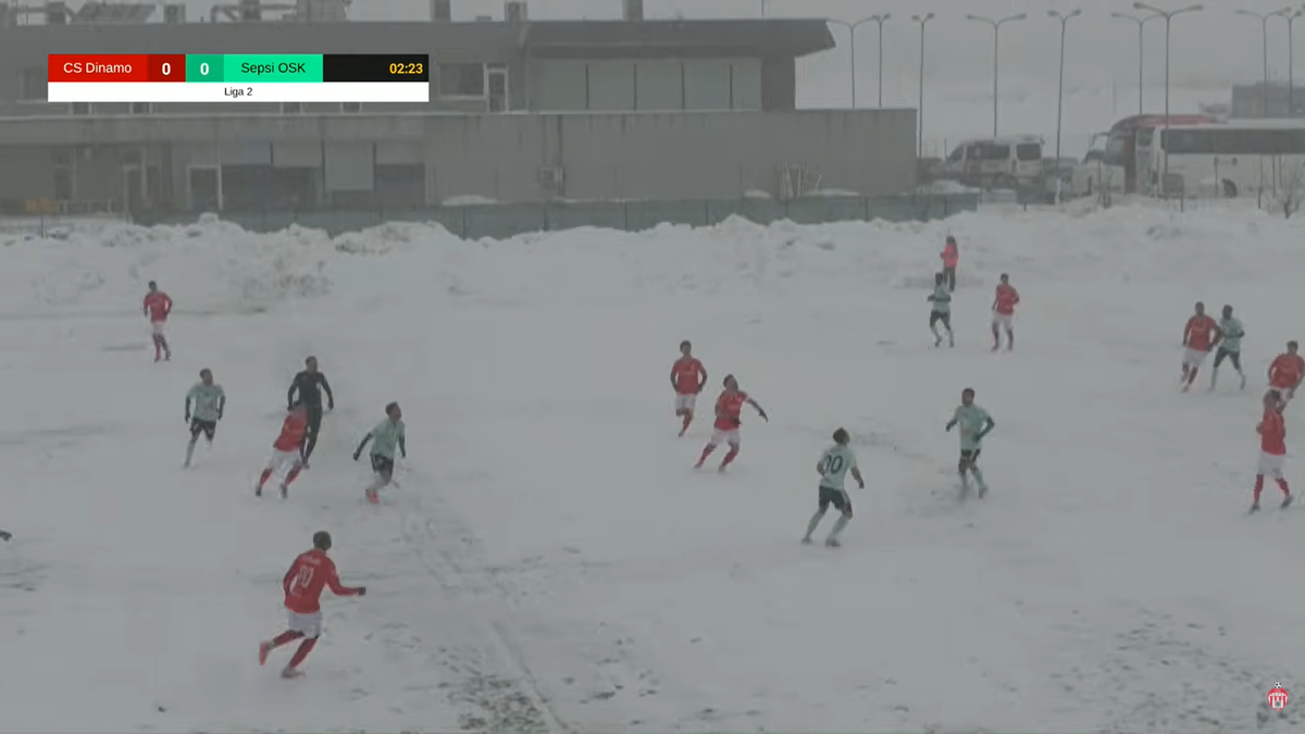 Etapa 18 din Liga 2 se încheie cu un nou meci jucat la Buftea! Al 4-lea al rundei