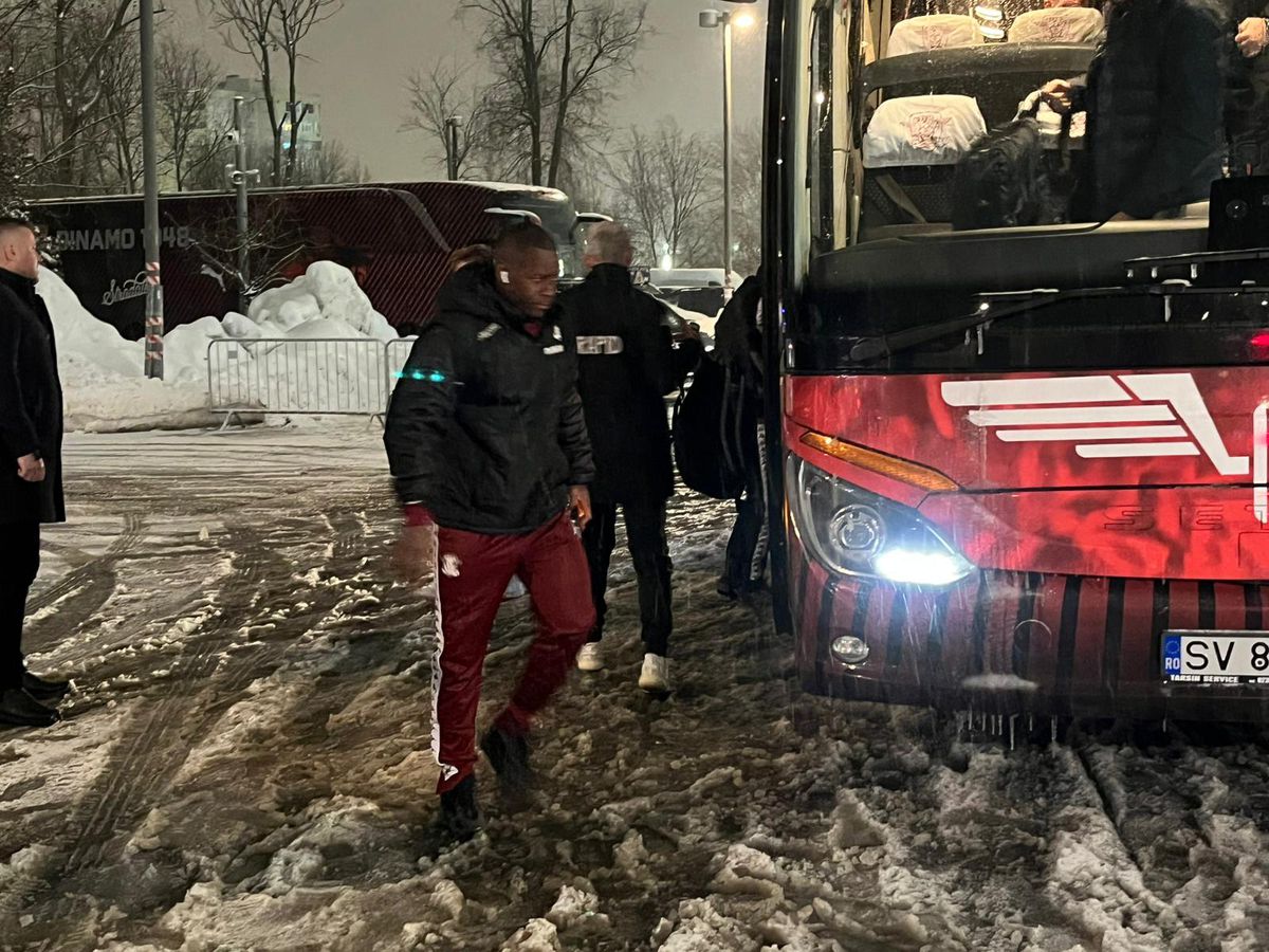 Sosire Rapid și Dinamo 21.02.2026