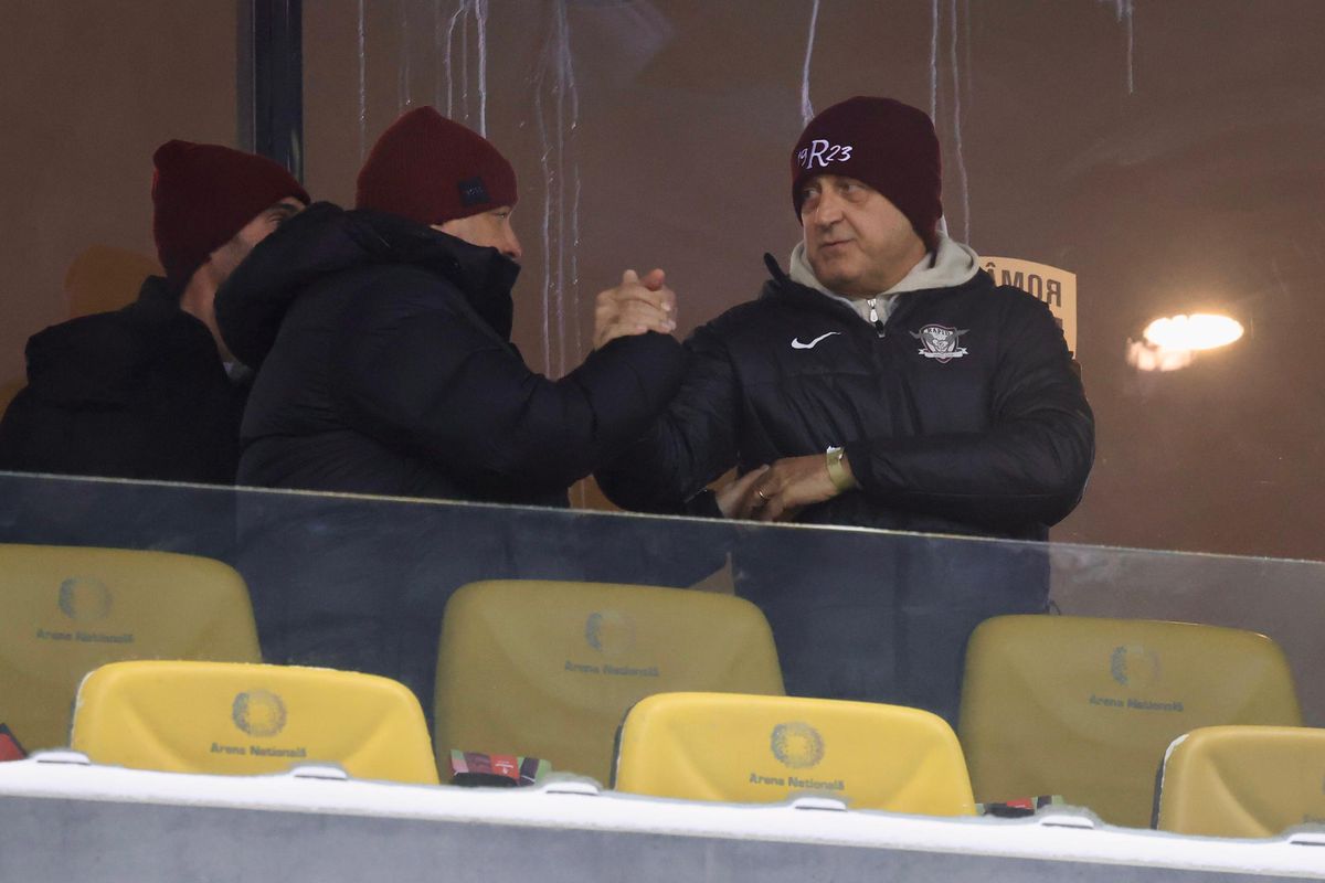 Dan Șucu, la Rapid - Dinamo, 21.02.2026