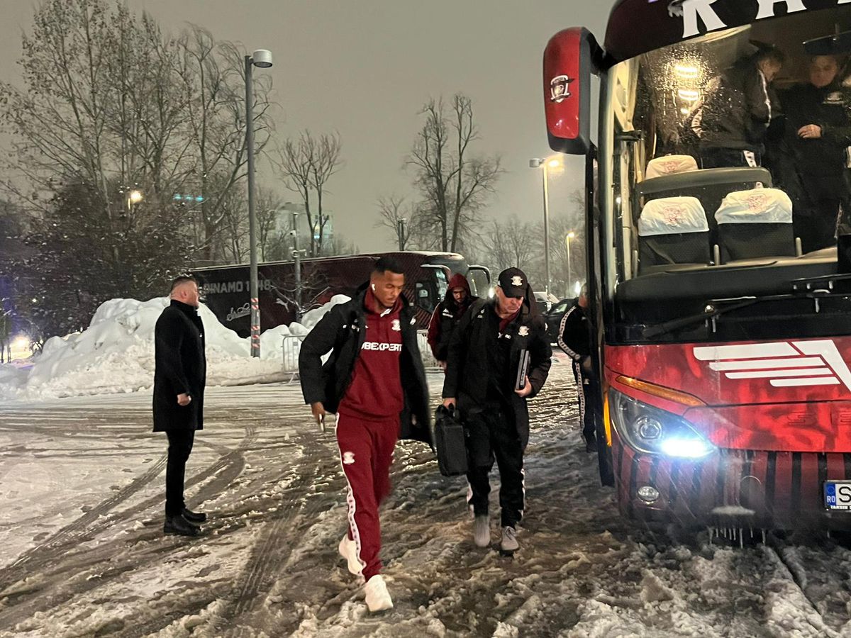 Sosire Rapid și Dinamo 21.02.2026