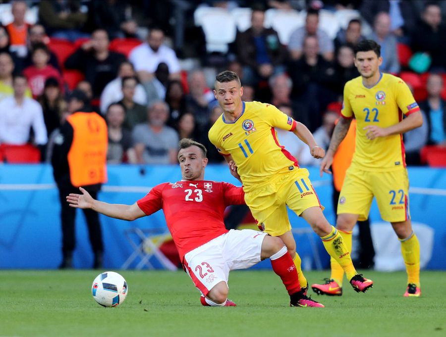 Gabriel Torje, în meciul cu Elveția de la EURO 2016/ FOTO Imago Images Retragere „forțată” de la națională: „De asta, 100%. Nu mi se pare normal”