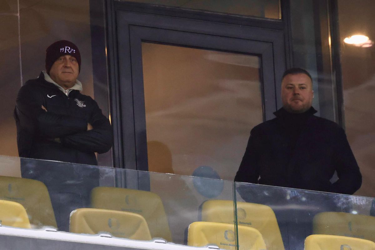 Dan Șucu, la Rapid - Dinamo, 21.02.2026