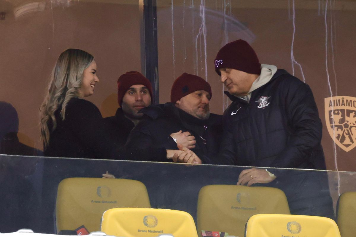 Dan Șucu, la Rapid - Dinamo, 21.02.2026