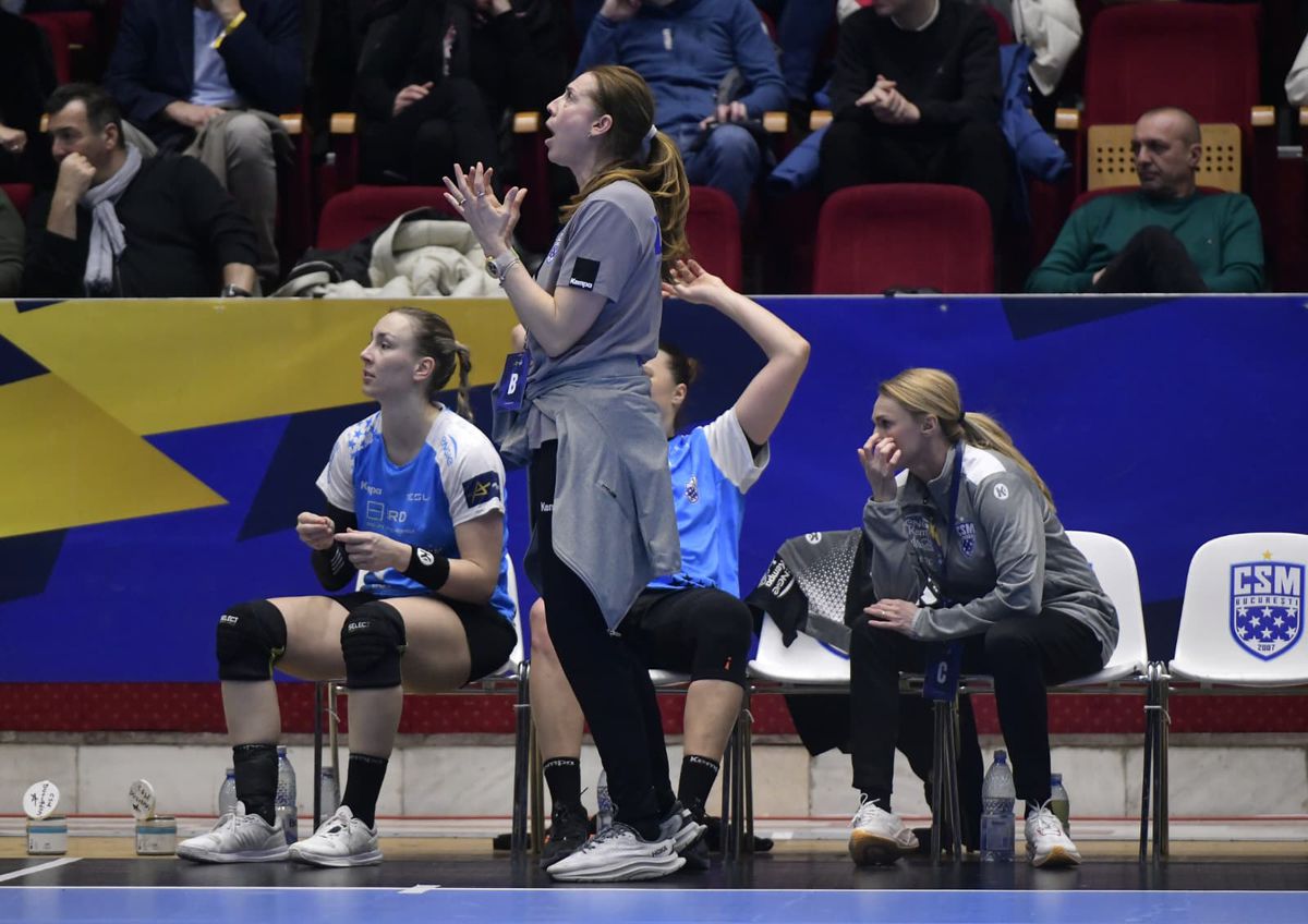 După ce CSM București s-a calificat direct în „sferturi”, Bojana Popovic a surprins: „Dorința mea era să jucăm în optimi”