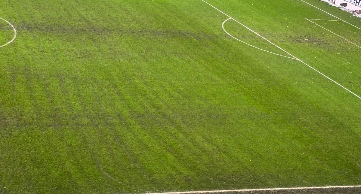După Rapid - Dinamo, dezastrul » Așa arată gazonul Arenei Naționale înainte de FCSB - Metaloglobus