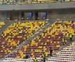 Arena Națională, cu două ore înainte de Rapid - Dinamo, etapa 28 + lojile celor două echipe