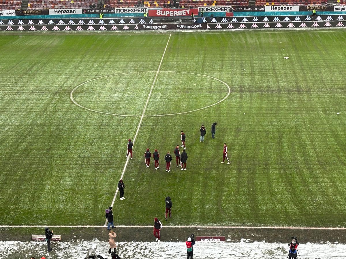 Sosire Rapid și Dinamo 21.02.2026