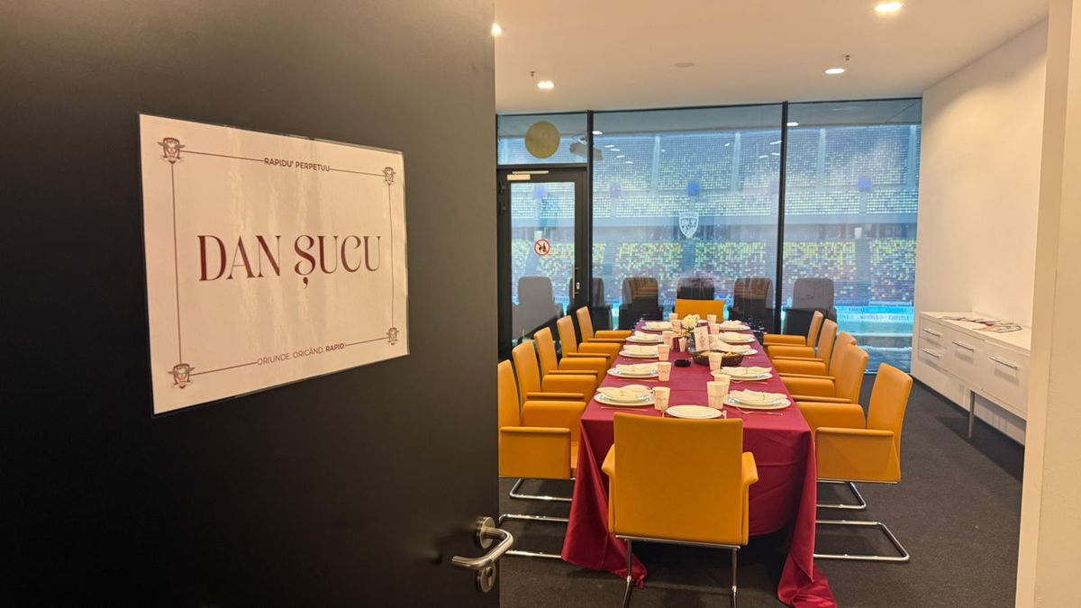 Arena Națională, cu două ore înainte de Rapid - Dinamo, etapa 28 + lojile celor două echipe