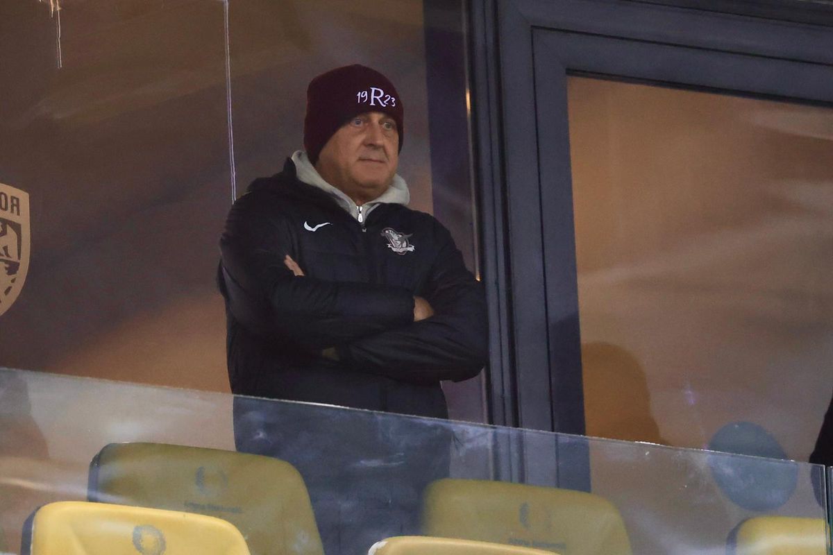 Dan Șucu, la Rapid - Dinamo, 21.02.2026