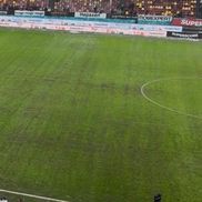 Gazonul pe Arena Națională, după Rapid - Dinamo/ foto: Adrian Duță (GSP)