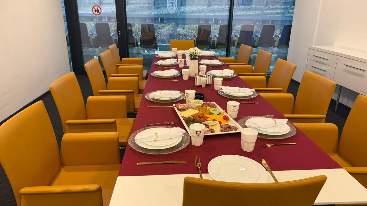 Arena Națională, cu două ore înainte de Rapid - Dinamo, etapa 28 + lojile celor două echipe