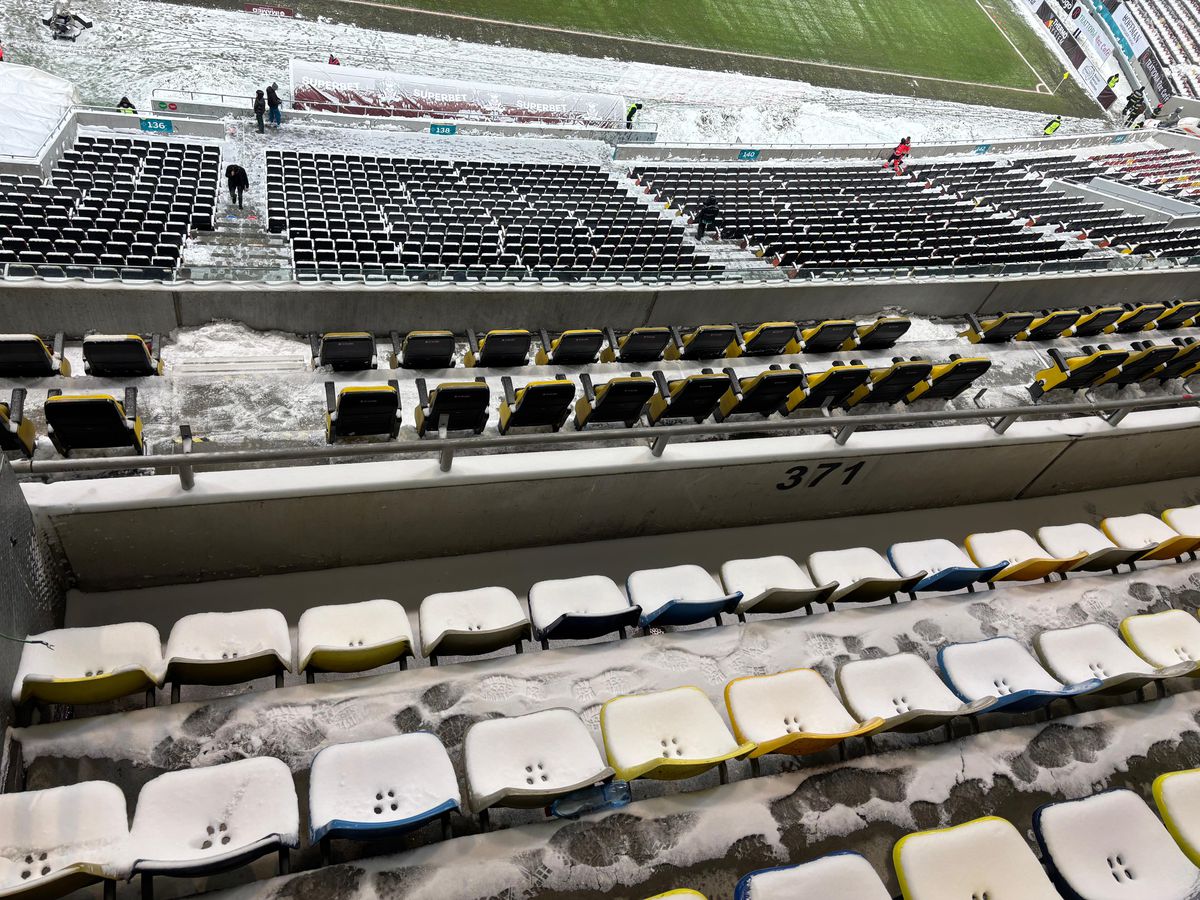 Arena Națională, cu două ore înainte de Rapid - Dinamo, etapa 28 + lojile celor două echipe