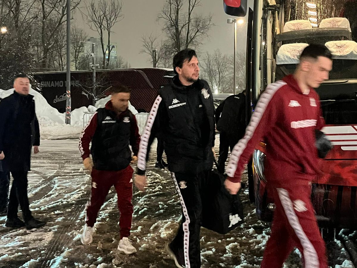 Sosire Rapid și Dinamo 21.02.2026