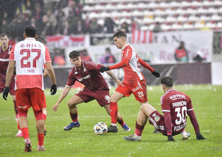 Rapid - Dinamo, imagini de meci de Ionuț Iordache și Cristi Preda (GSP.ro)