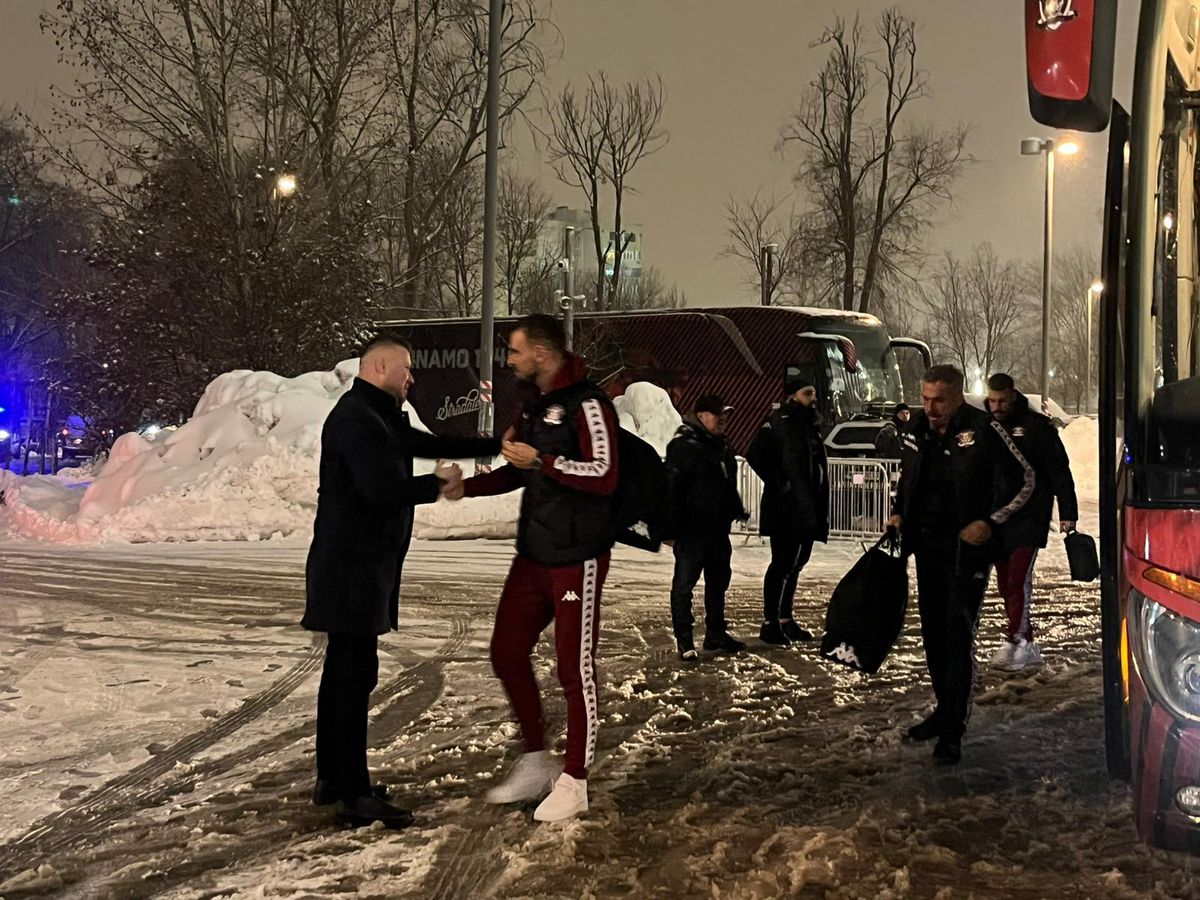 Sosire Rapid și Dinamo 21.02.2026