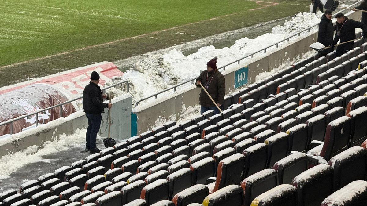 Arena Națională, cu două ore înainte de Rapid - Dinamo, etapa 28 + lojile celor două echipe