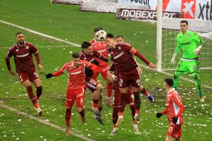 Rapid - Dinamo » „Câinii” au 75% posesie, dar nici măcar un șut pe poartă!