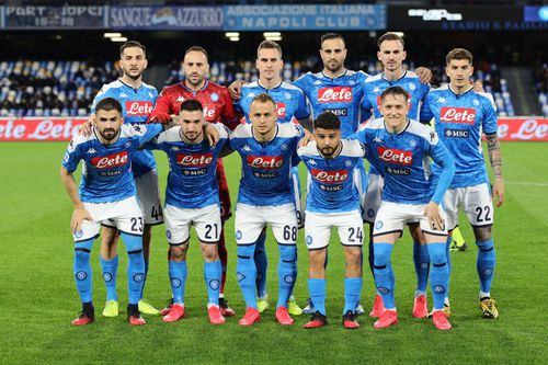Napoli este pe locul 6 în Serie A, cu 39 de puncte acumulate după 26 de etape // Sursă foto: Getty