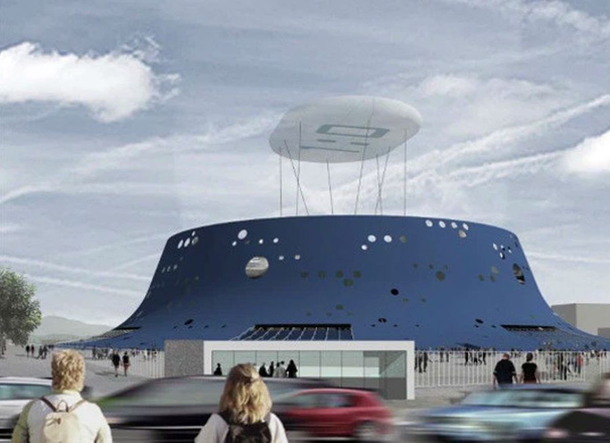 FOTO Proiecte de stadioane SF căzute în ultima clipă: OZN-ul Barcelonei sau „vulcanul” din Zagreb