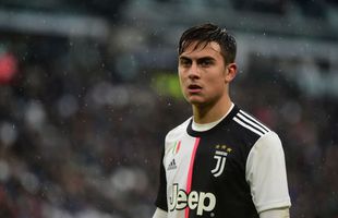 Starul lui Juventus Paulo Dybala a fost depistat pozitiv cu coronavirus