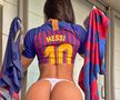 Cea mai mare fană a lui Messi dezvăluie: „Pique îmi dădea mesaje și mă întreba cât de mare e posteriorul meu”