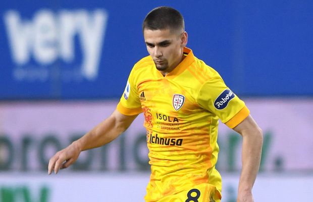 Răzvan Marin, cea mai mare notă din echipa lui Cagliari în Gazzetta dello Sport