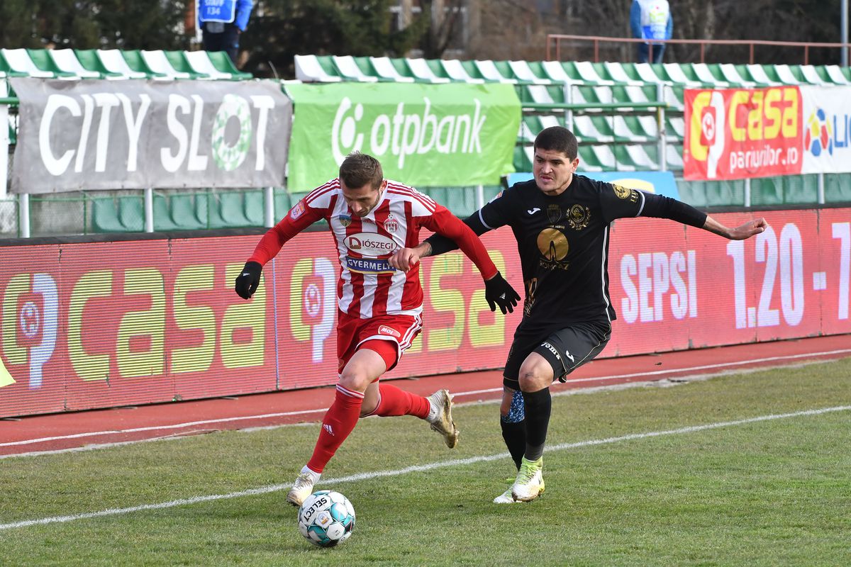 FOTO+VIDEO. Sepsi - Gaz Metan 1-1 » Viciere de rezultat la Sf. Gheorghe! Decizie catastrofală de arbitraj