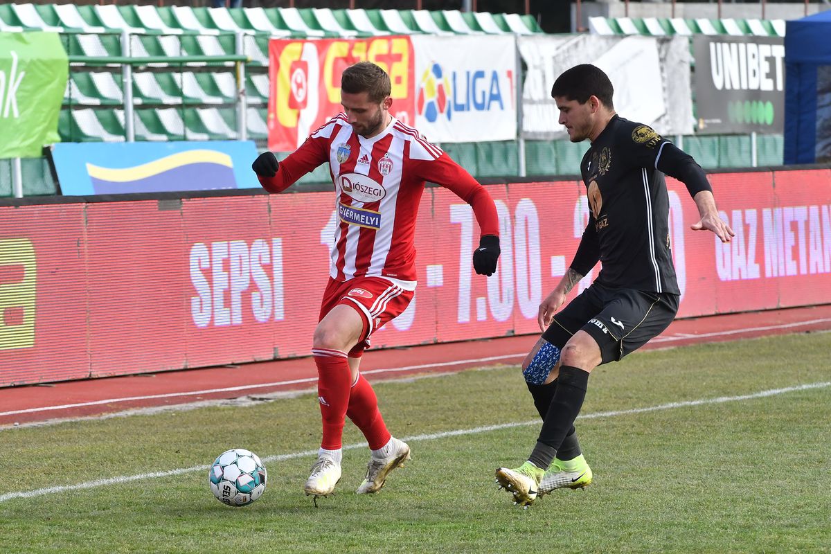 FOTO+VIDEO. Sepsi - Gaz Metan 1-1 » Viciere de rezultat la Sf. Gheorghe! Decizie catastrofală de arbitraj