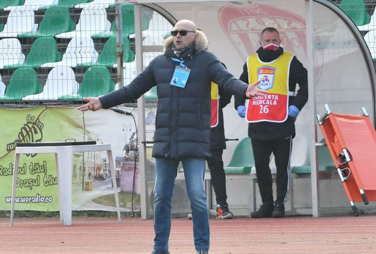 Leo Grozavu, supărat după egalul cu Gaz Metan: „Ăsta ar trebui să fie noul nostru obiectiv!”