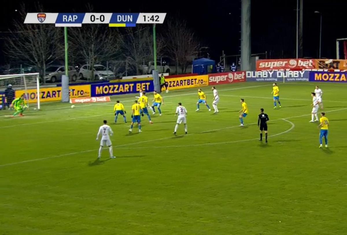 Autogol Rapid - Dunărea Călărași