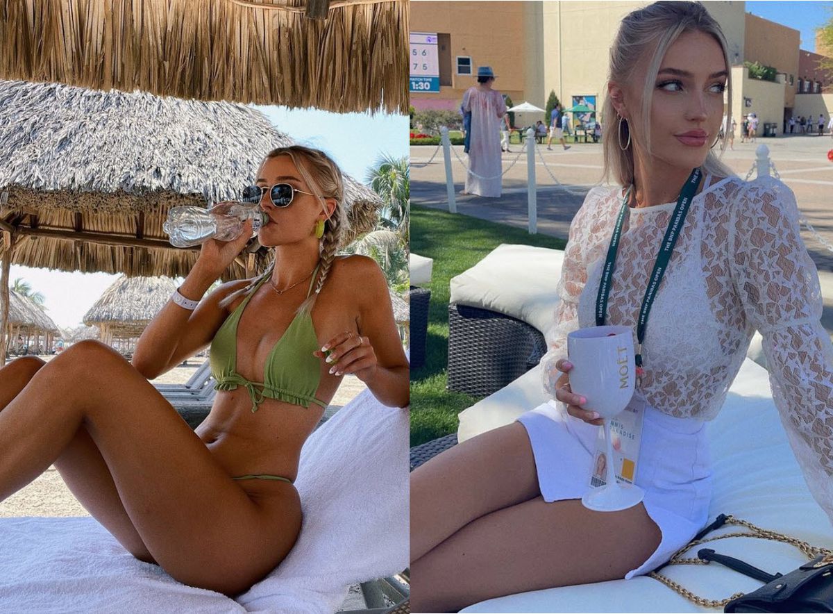 „Oare ce m-aș face fără tine?” » Marea speranță a tenisului american, îndrăgostit de o blondă senzuală care face ravagii la turnee