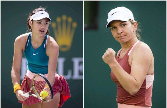 Cele 4 românce de la Miami Open și-au aflat primele adversare » Două victorii ne despart de un meci Emma Răducanu - Simona Halep!