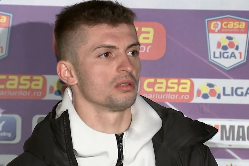 Florin Tănase, FCSB // foto: captură YouTube @ FCSB TV