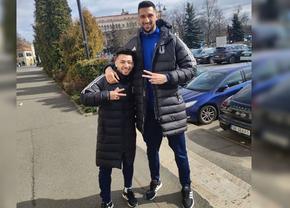 Imaginea zilei în fotbalul românesc: „Diferența este de doar 37 de centimetri” 