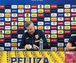 Edi Iordănescu la conferința de presă dinaintea meciului amical cu Irlanda de Nord (foto: Andrei Petrescu)