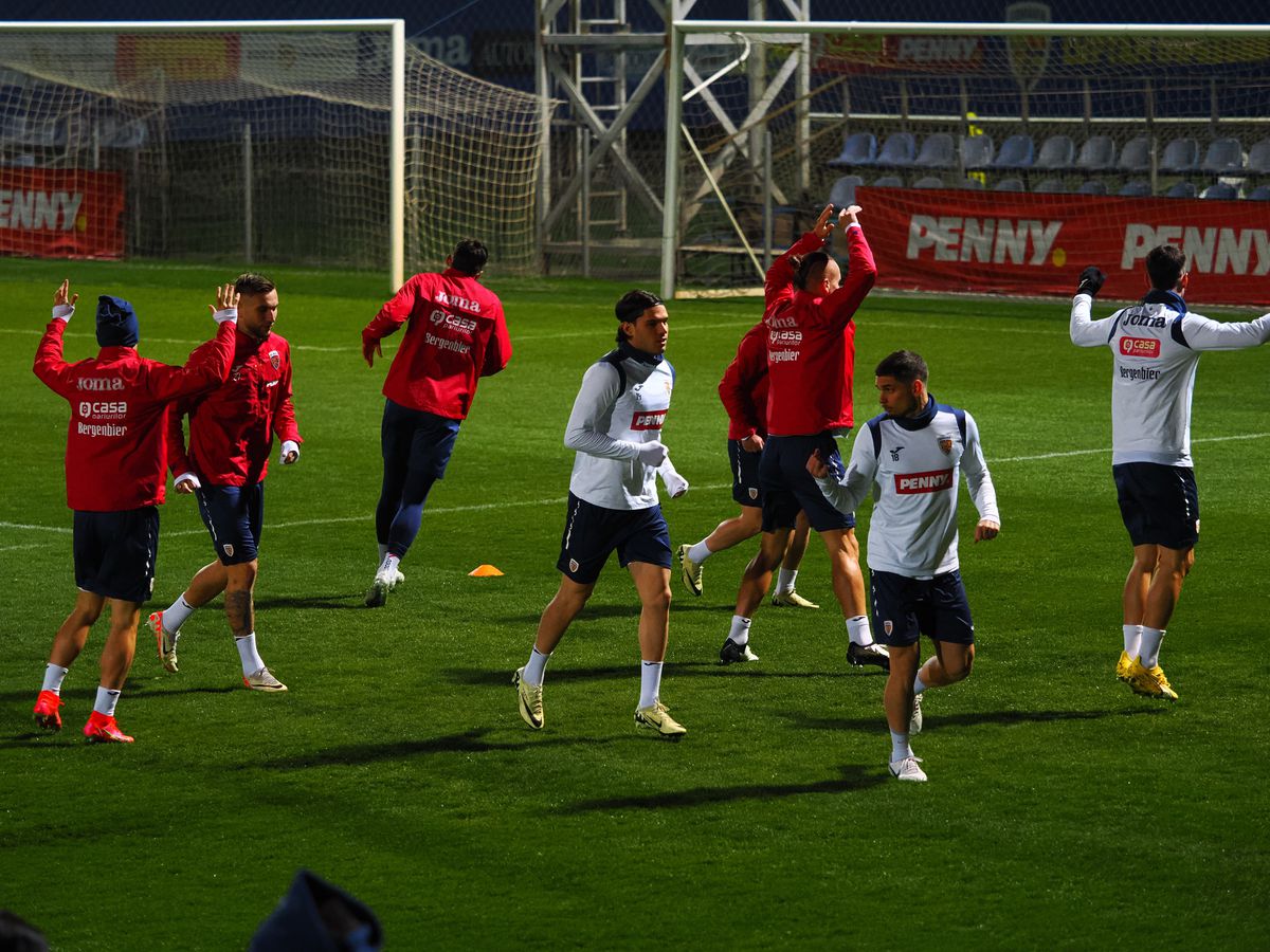 FOTO Antrenamentul naționalei României 21.03.2024