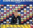 Edi Iordănescu la conferința de presă dinaintea meciului amical cu Irlanda de Nord (foto: Andrei Petrescu)