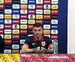 Nicolae Stanciu la conferința de presă dinaintea meciului amical cu Irlanda de Nord (foto: Andrei Petrescu)