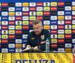 Edi Iordănescu la conferința de presă dinaintea meciului amical cu Irlanda de Nord (foto: Andrei Petrescu)