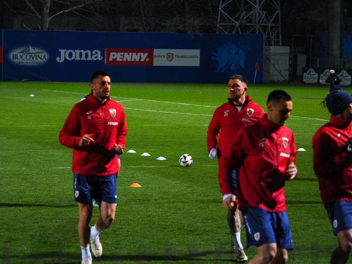 FOTO Antrenamentul naționalei României 21.03.2024