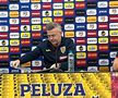 Edi Iordănescu la conferința de presă dinaintea meciului amical cu Irlanda de Nord (foto: Andrei Petrescu)