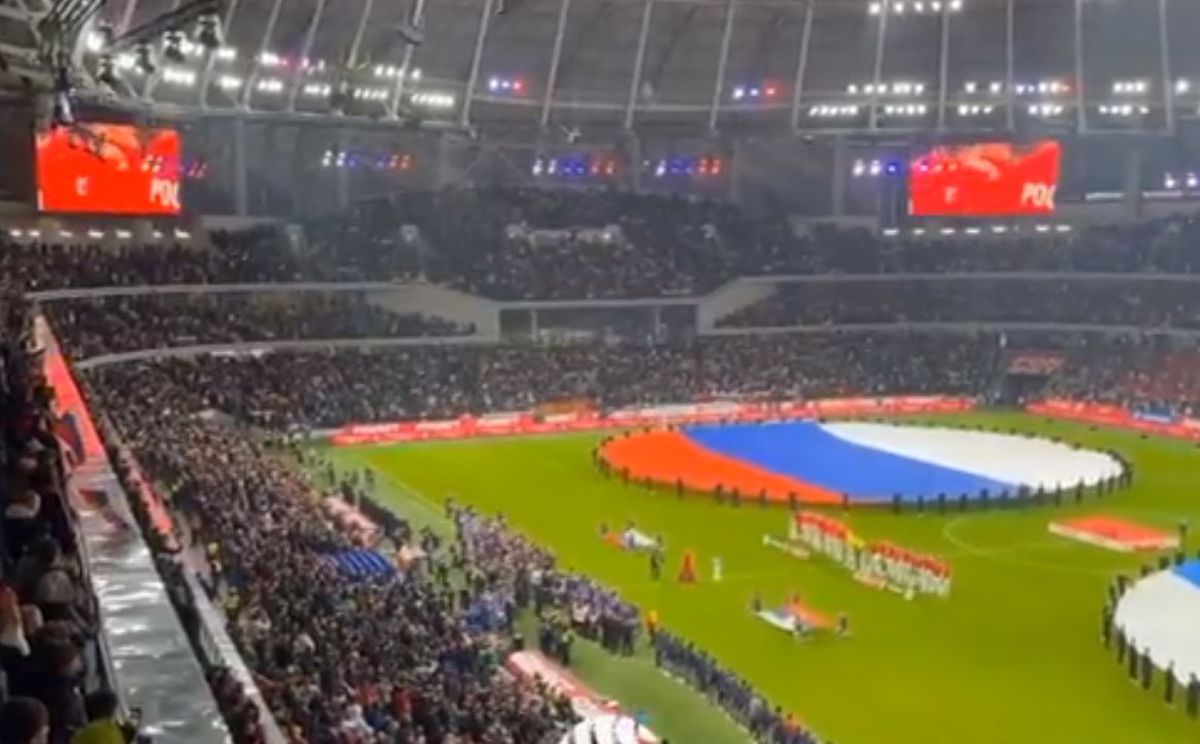 Amical controversat la Moscova » Ce au scandat, la unison, fanii ruși și cei ai Serbiei