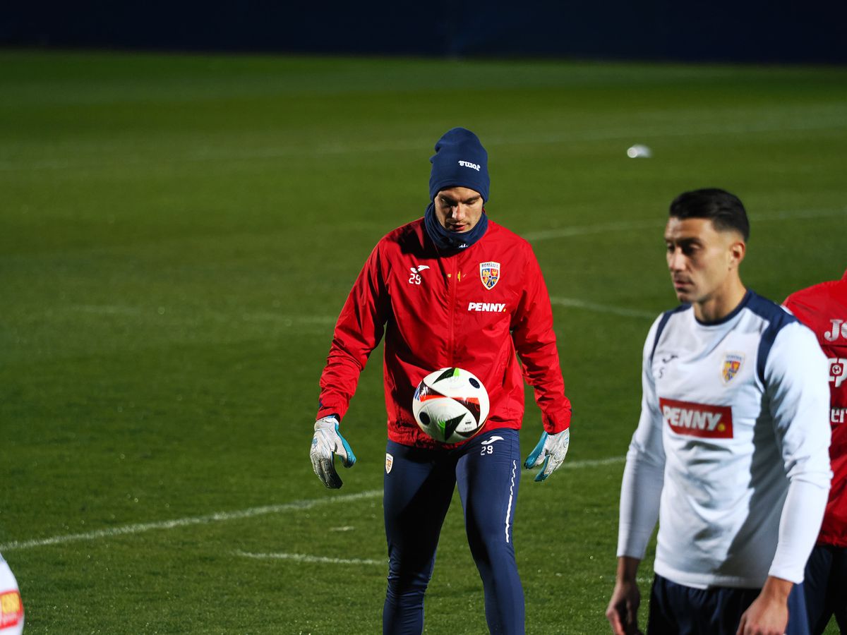 Edi „Ninja” Iordănescu a atras toate privirile la antrenamentul oficial al României » Ce accesoriu a purtat