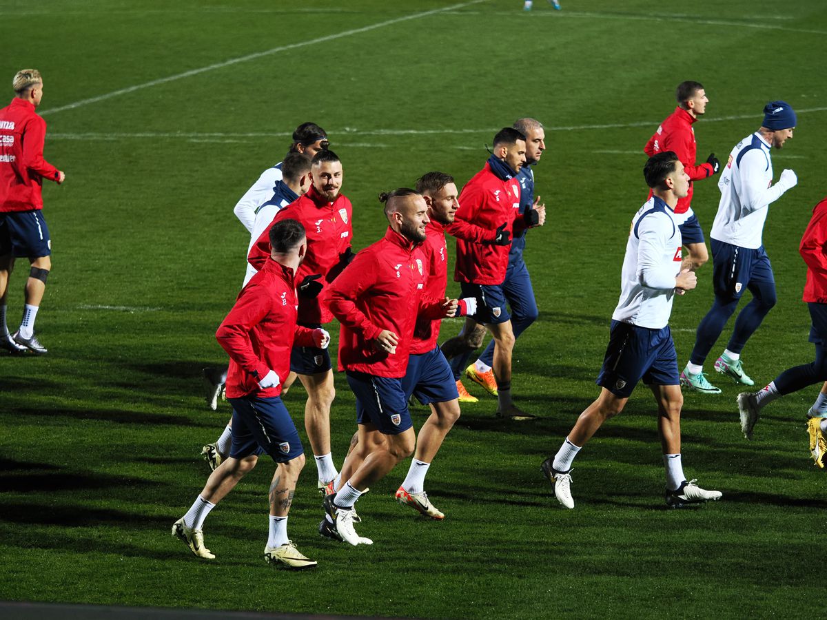 FOTO Antrenamentul naționalei României 21.03.2024