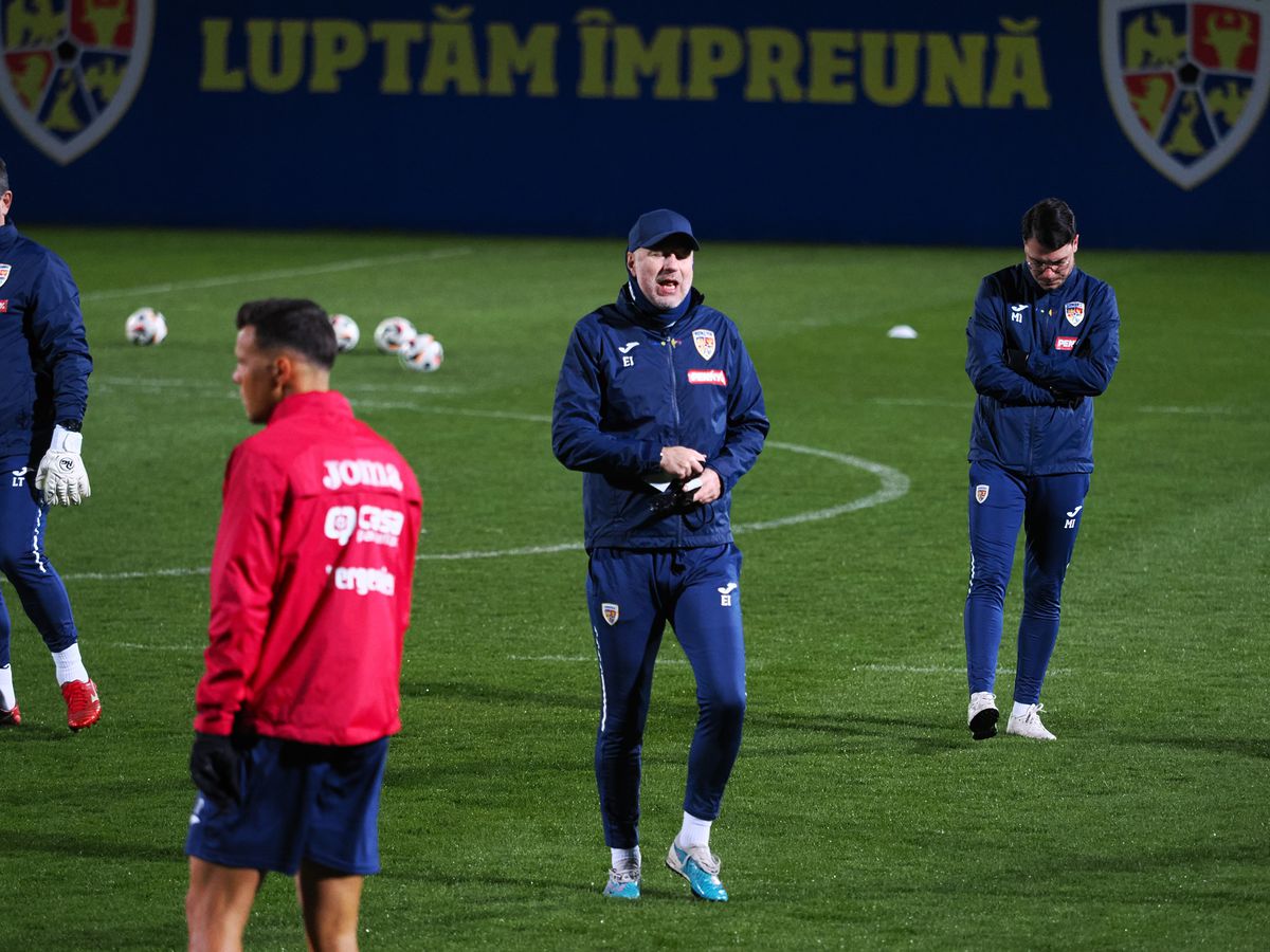 FOTO Antrenamentul naționalei României 21.03.2024