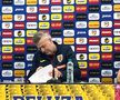 Edi Iordănescu la conferința de presă dinaintea meciului amical cu Irlanda de Nord (foto: Andrei Petrescu)